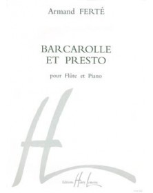 Barcarolle et presto