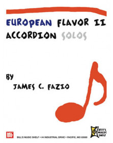 European Flavor Ii - Accordion Solos