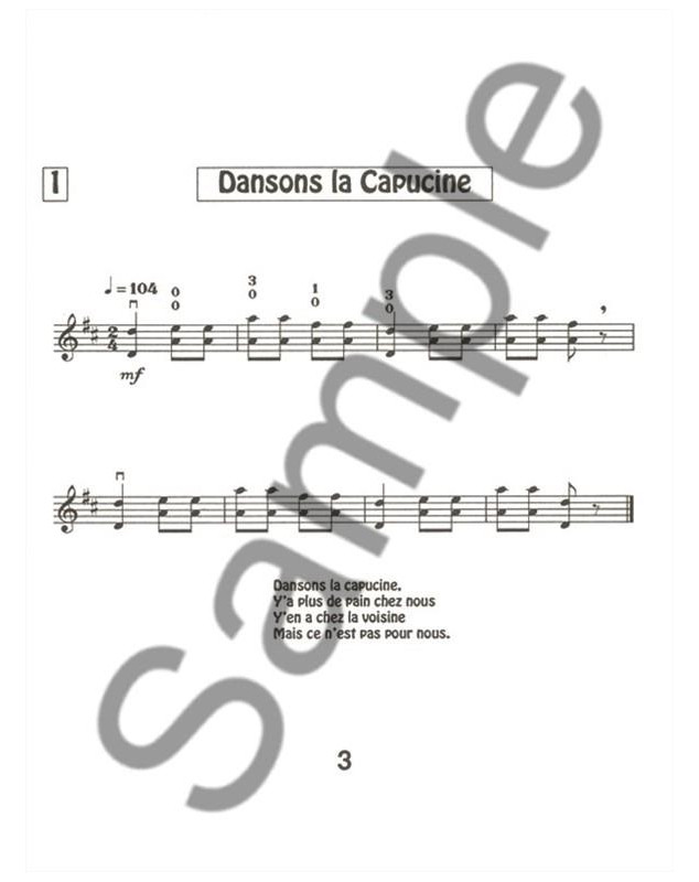 Mes premières Doubles Cordes en Chansons – Violon