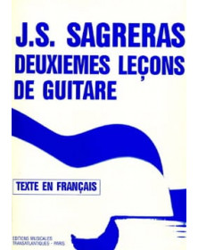 Deuxièmes leçons de guitare - Sagreras