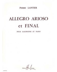 Allegro, arioso et final