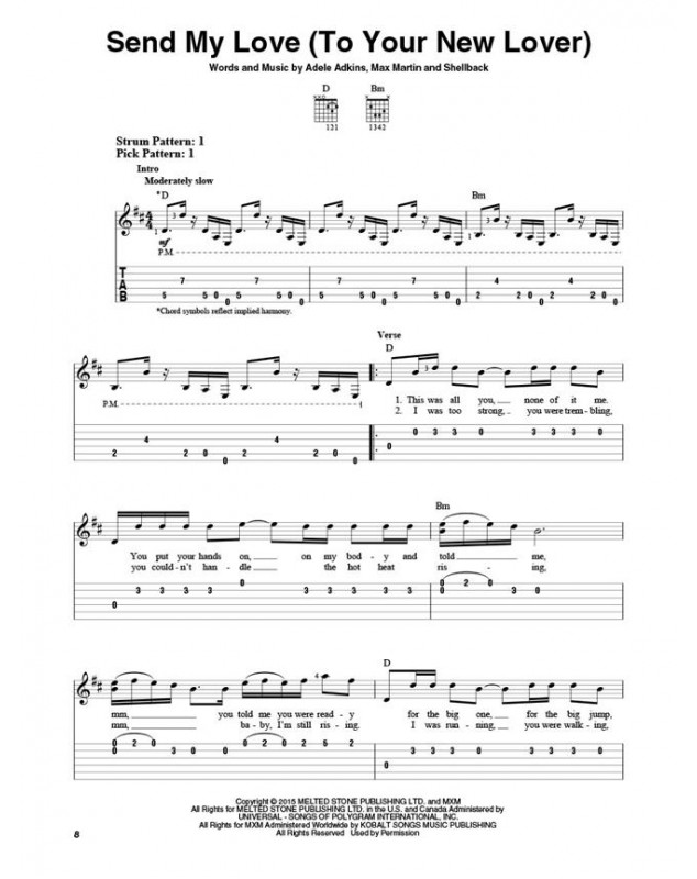 Adèle 25 (Easy Guitar)