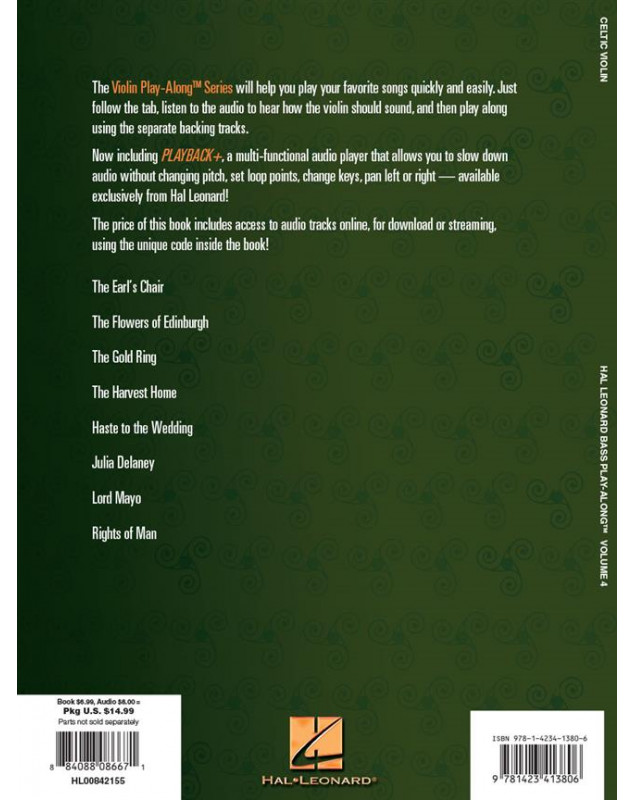 Violin Play-Along Volume 4 - Celtic