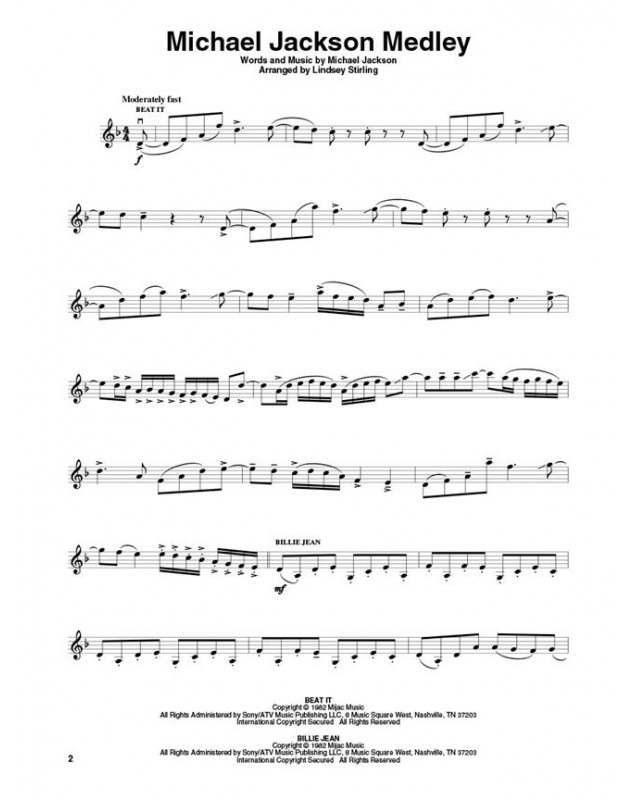 Violin play-along volume 35 - Lindsey Stirling