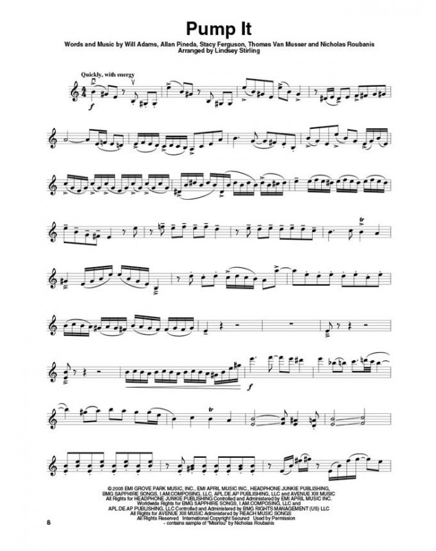 Violin play-along volume 35 - Lindsey Stirling