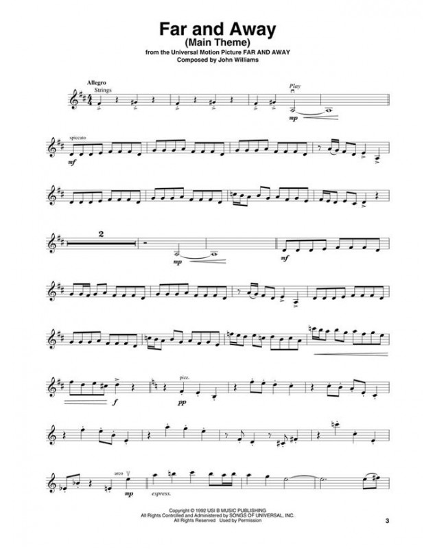 Violin play-along volume 31 - Movie Themes - Hal Leonard