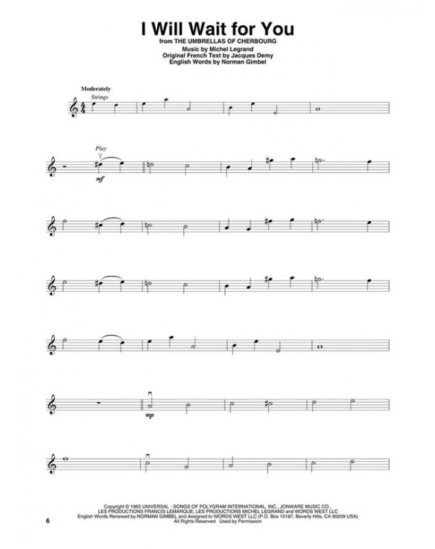 Violin play-along volume 31 - Movie Themes - Hal Leonard