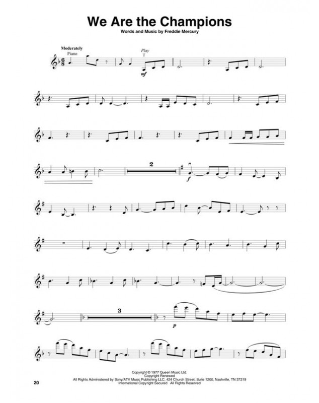 Violin Play-Along - Volume 68 - Queen