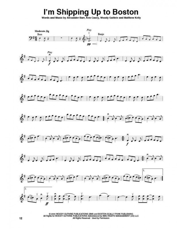 Violin Play-Along Volume 52 - Celtic Rock