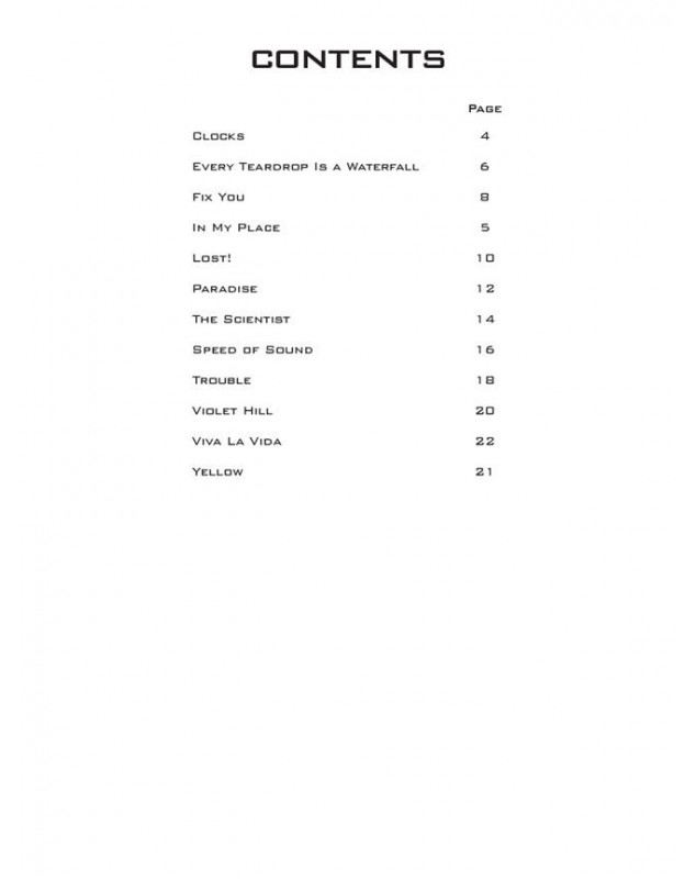 Coldplay Instrumental play-along - Violon