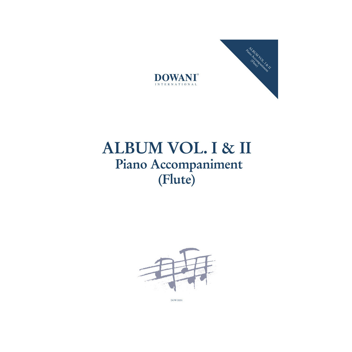 Album Vol.I & II piano accompaniment (flute)
