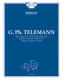 Trio Sonata for two Treble (Alto) Recorders and BC
