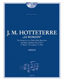 Trio Sonata for two Treble (Alto) Recorders and BC
