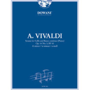 Sonata for Cello and BC Op.14 No.3,RV43 in a minor