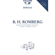 Sonata for Cello and Piano Op. 38 No. 1 in E minor