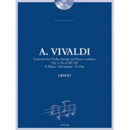 Concerto for Violin, Strings and BC Op. 3 No. 3