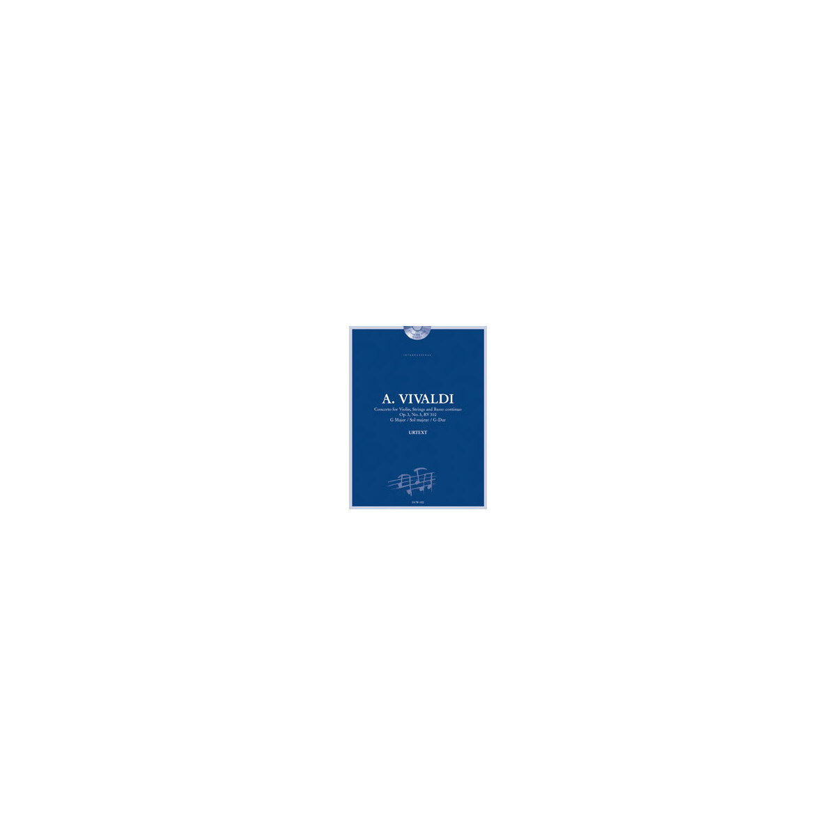 Concerto for Violin, Strings and BC Op. 3 No. 3