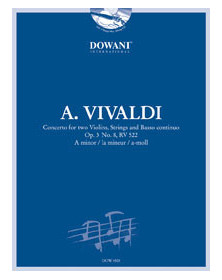 Concerto for two Violins, Strings and BC