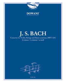 Concerto for Violin,Strings, Basso Cont. BWV 1041