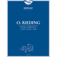 Oscar Rieding : Concertino "dans le style hongrois" Op. 21 en la mineur