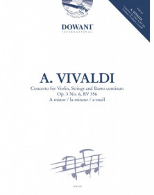Antonio Vivaldi : Concertino Op. 3 No. 6, RV 356 en la mineur