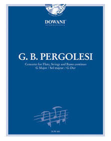 Concerto for Flute,Strings and Basso Cont. G Major