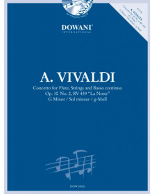 Concerto for Flute, Strings and BC Op.10 No.2
