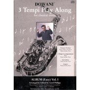 Album Vol. I for Alto Saxophone in Eb and Piano