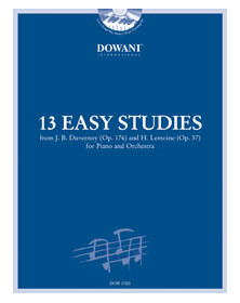 13 Easy Studies for Piano and Orchestra