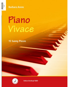 9790004185124 - Piano Vivace / Piano Tranquillo - Barbara Arens - éditions Breitkopf & Hartel