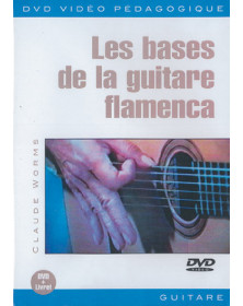 3555117100114 CARDVD1108 Claude Worms Les Bases de la Guitare Flamenca Guitare Play Music France