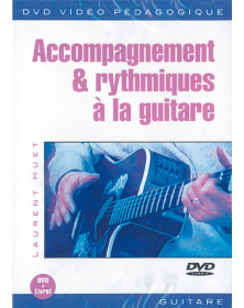 3555117100121 CARDVD1111 Laurent Huet Accompagnement & Rythmiques à la Guitare  Guitare Play Music France