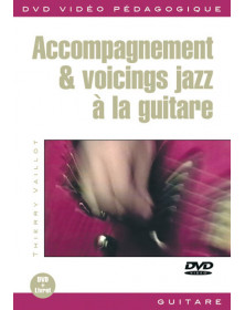 3555117100534 CARDVD1455 Thierry Vaillot Accompagnement & Voicing Jazz a la Guitare Guitare Play Music France