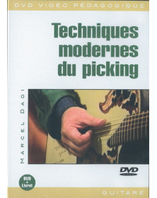3555117100459 CARDVD1545 Marcel Dadi Techniques Modernes du Picking Guitare Play Music France