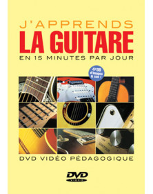 3555117100725 CARDVD1685 Emmanuel Devignac J'apprends la Guitare en 15 minutes par jour Guitare Play Music France