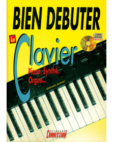 3555111000021 CARMF1108 Bernard Moinet Bien Debuter Clavier Keyboard Play Music France