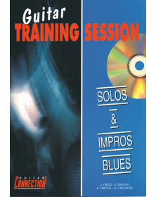 3555111000410 CARMF1118  Guitar Training Session : Solos & Impros Blues Guitar [TAB] Play Music France