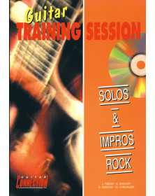 3555111000540 CARMF1120  Guitar Training Session : Solos & Impros Rock Tab Guitar [TAB] Play Music France