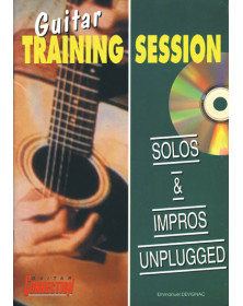 3555111000809 CARMF1124  Guitar Training Session : Solos & Impros Unplugged Guitar [TAB] Play Music France