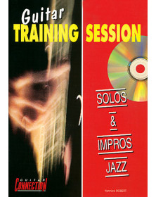 3555111000861 CARMF1126  Robert Guitar Training Session : Solos & Impros Jazz Guitar [TAB] Play Music France