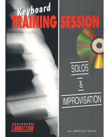 3555111000694 CARMF1130 Marc Abbatte Keyboard Training Session : Solos & Improvisation Keyboard Play Music France