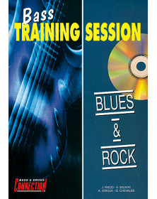 3555111000519 CARMF1131  Bass Training Session : Blues & Rock Guitare basse Play Music France