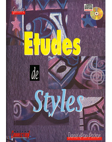 3555111000595 CARMF1157 Daniel Pox Pochon Études de Styles  Guitar [TAB] Play Music France