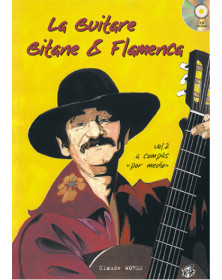 3555111001240 CARMF1727 Claude Worms La Guitare Gitane & Flamenca, Volume 2  Guitar [TAB] Play Music France