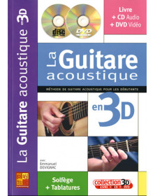 3555111001738 CARMF2053 Emmanuel Devignac Guitare Acoustique 3D Guitare Play Music France