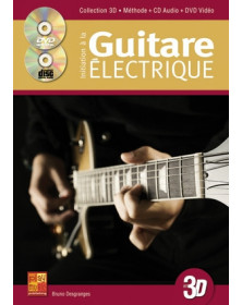 3555111001721 CARMF2054 Bruno Desgranges Initation à la Guitare Electrique 3D Guitare Play Music France