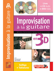 3555111001752 CARMF2056 Emmanuel Devignac Improvisation a La Guitare 3D Guitare Play Music France
