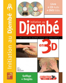 3555111001790 CARMF2060 Manu Maugain Initiation Djembe 3D Djembe Play Music France