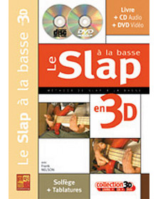 3555111001813 CARMF2061 Frank Nelson Le Slap à la Basse en 3D Guitare basse Play Music France