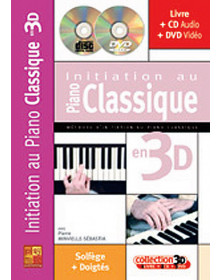 3555111001820 CARMF2063 Pierre Minvielle-Sébastia Initiation au Piano Classique 3D Piano Play Music France